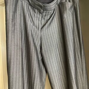 Express Design Studio Charcoal Herringbone Trousers